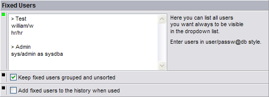 <Configuring database connections>