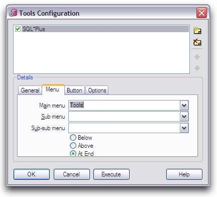 3: Set it to appear in the Tools menu (or wherever you prefer)