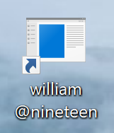 [New Windows shortcut]